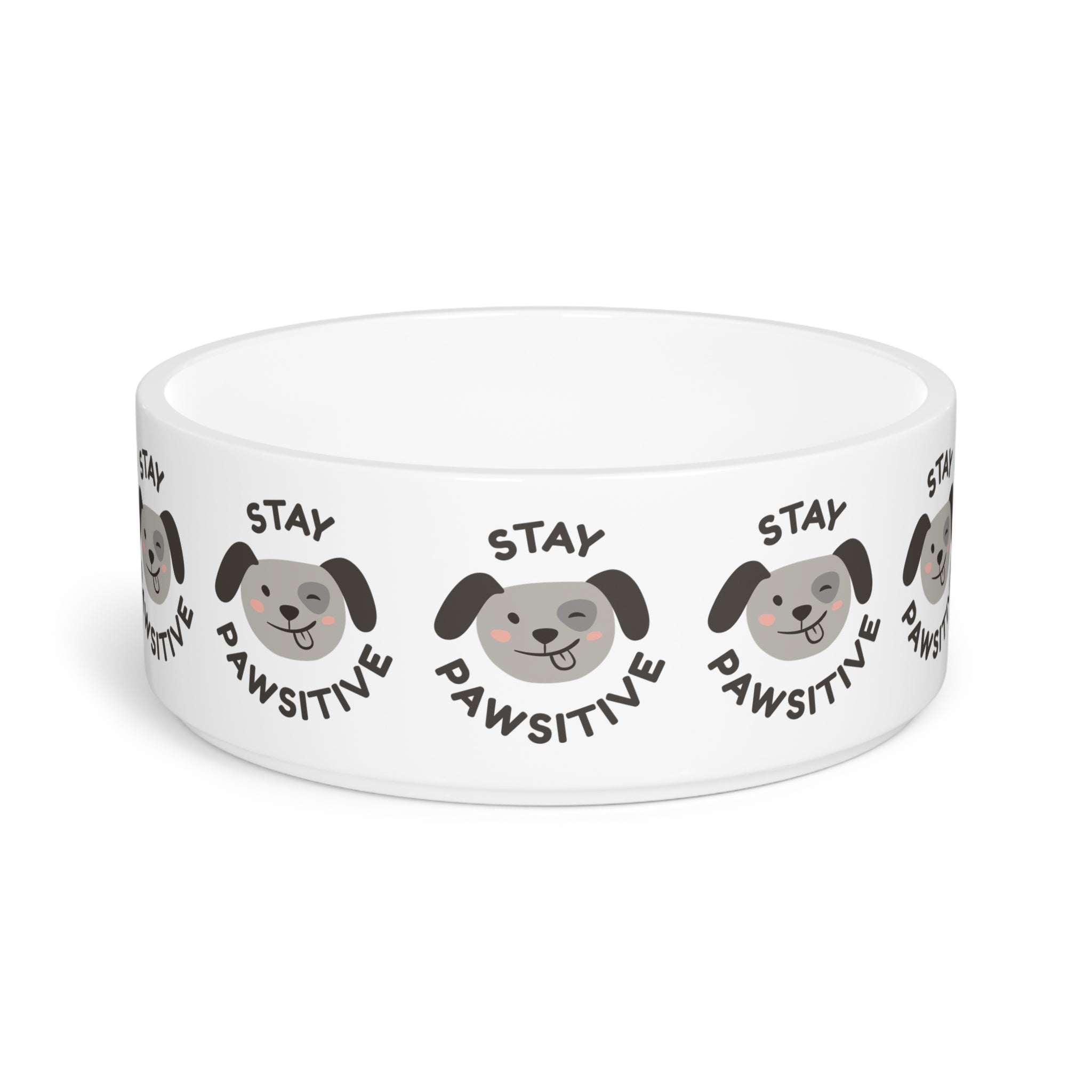Ceramic Pet Bowl – 16 oz Dog Feeding Bowl