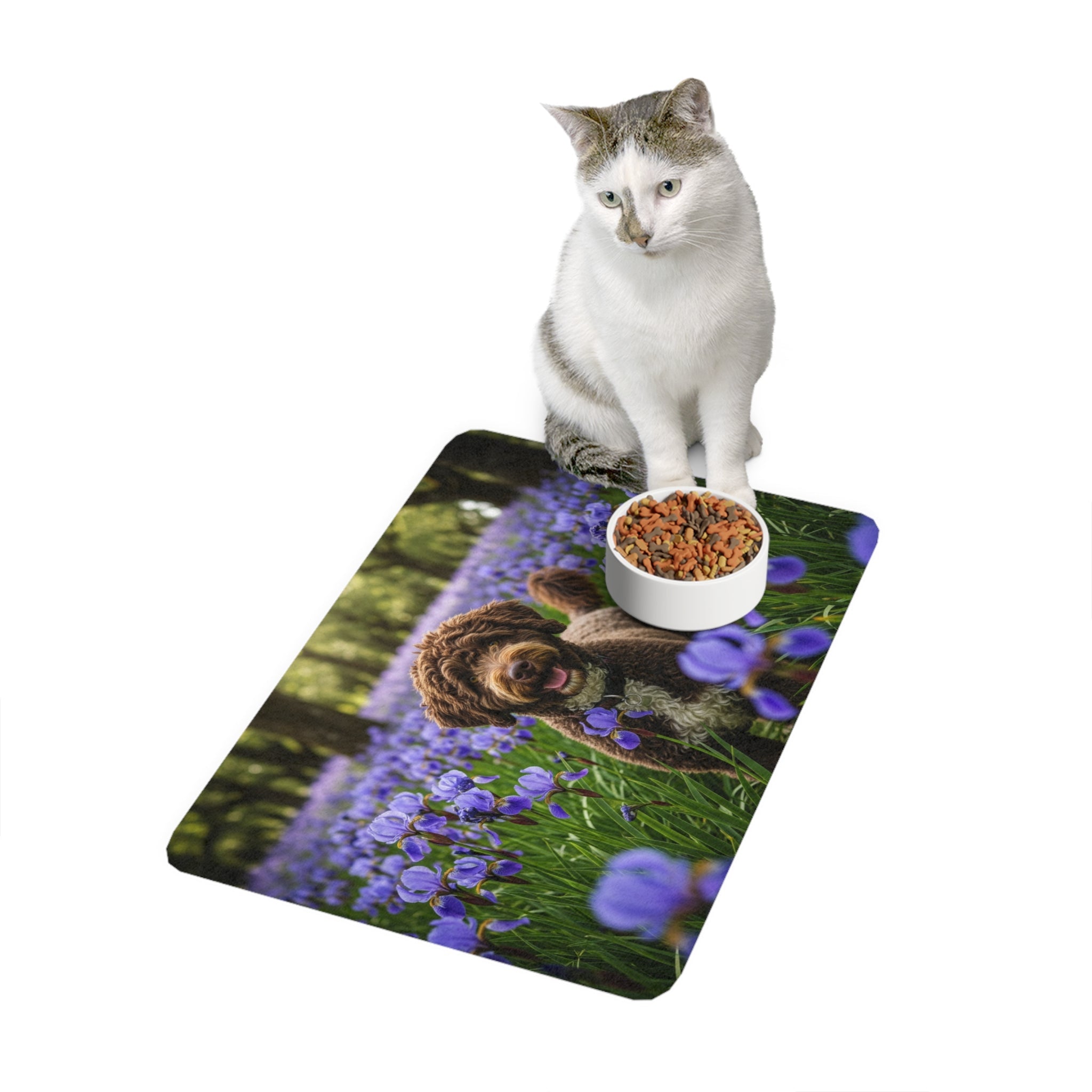 Non-Slip Pet Food Mat – Waterproof Feeding Mat for Dogs