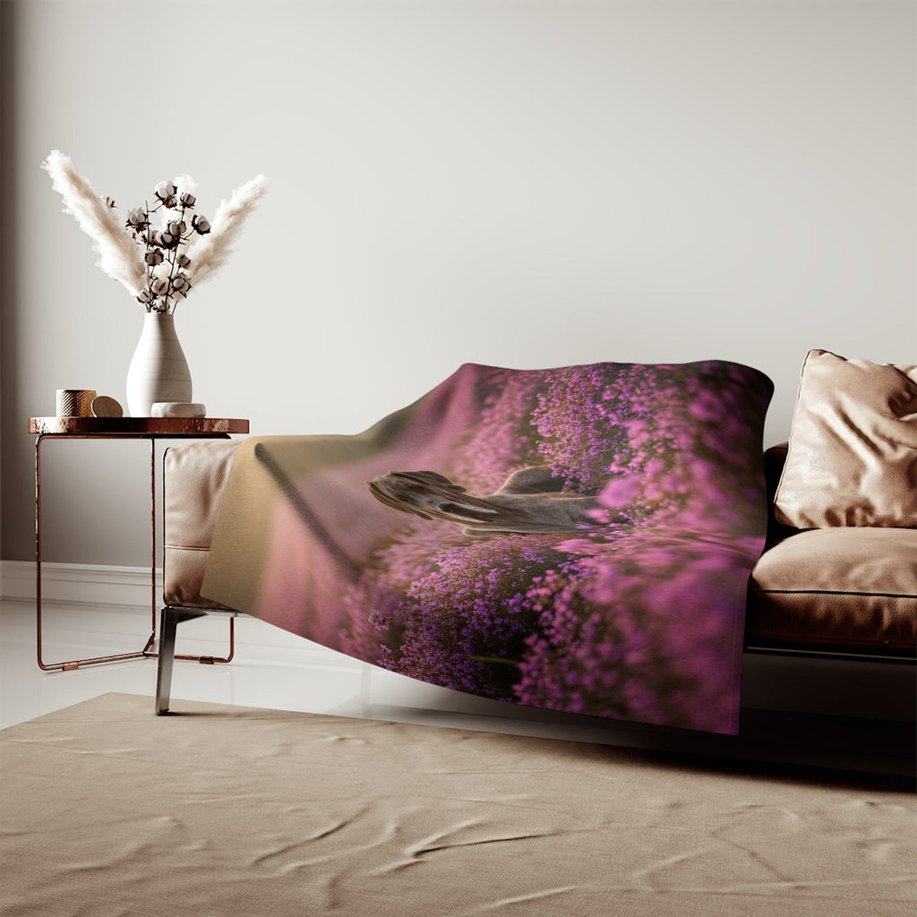 Sweatshirt Blanket – Plush Fleece Throw, 2 Size Options