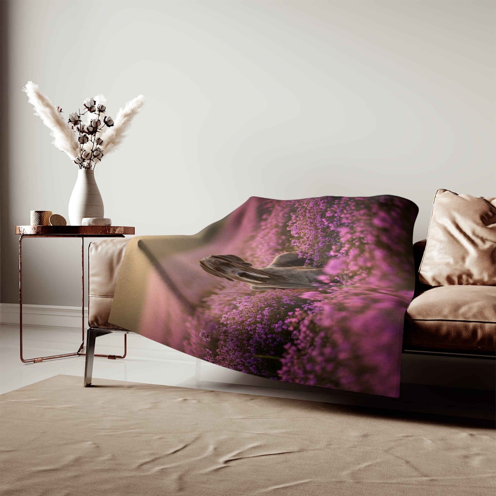 Sweatshirt Blanket – Plush Fleece Throw, 2 Size Options