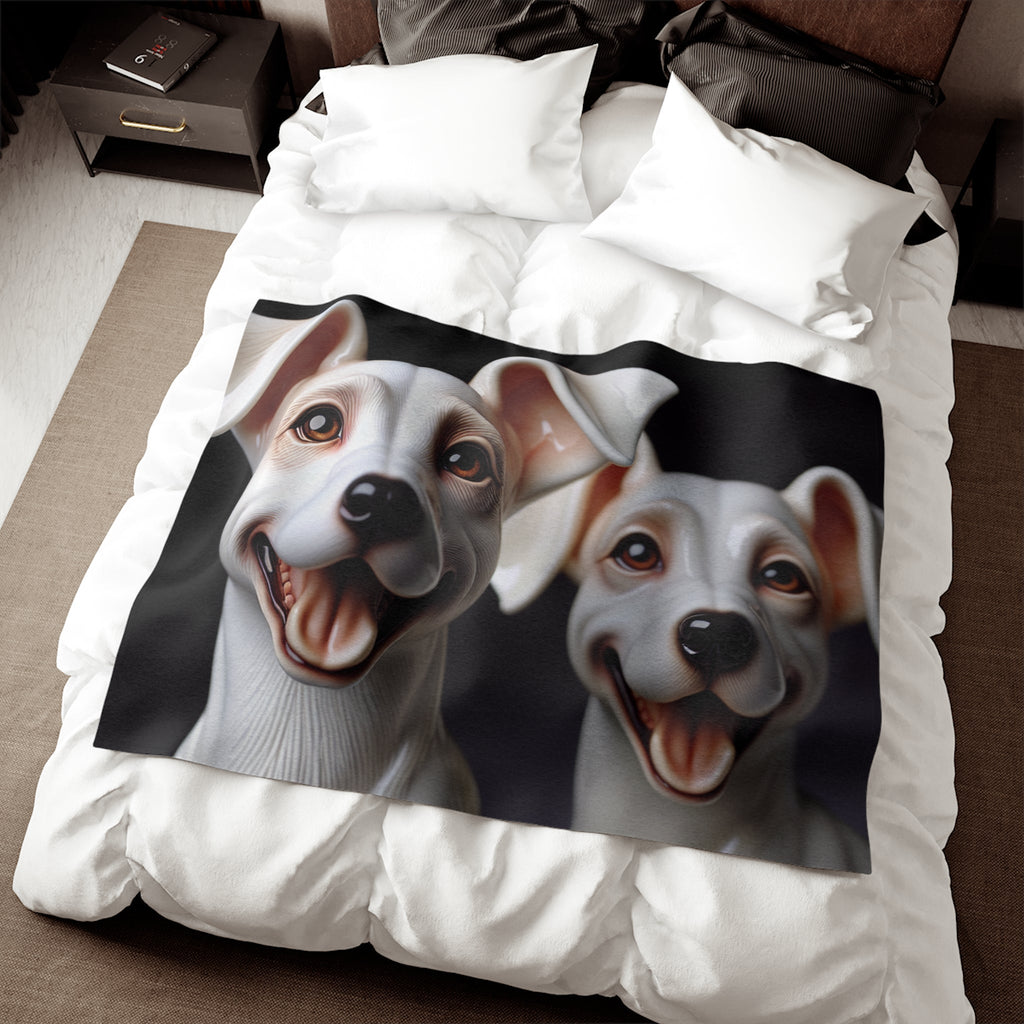 Sweatshirt Blanket – Plush Fleece Throw, 2 Size Options