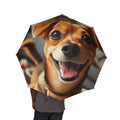 48" Semi-Automatic Umbrella – Windproof Large Travel Rain Umbrella