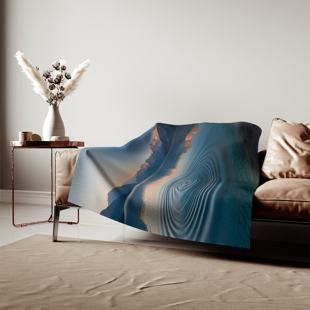 Sweatshirt Blanket – Plush Fleece Throw, 2 Size Options
