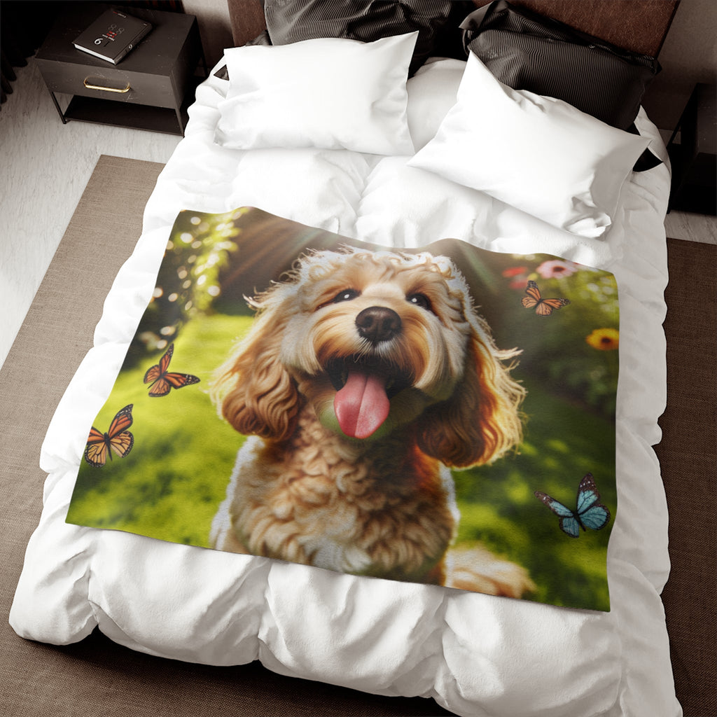 Sweatshirt Blanket – Plush Fleece Throw, 2 Size Options