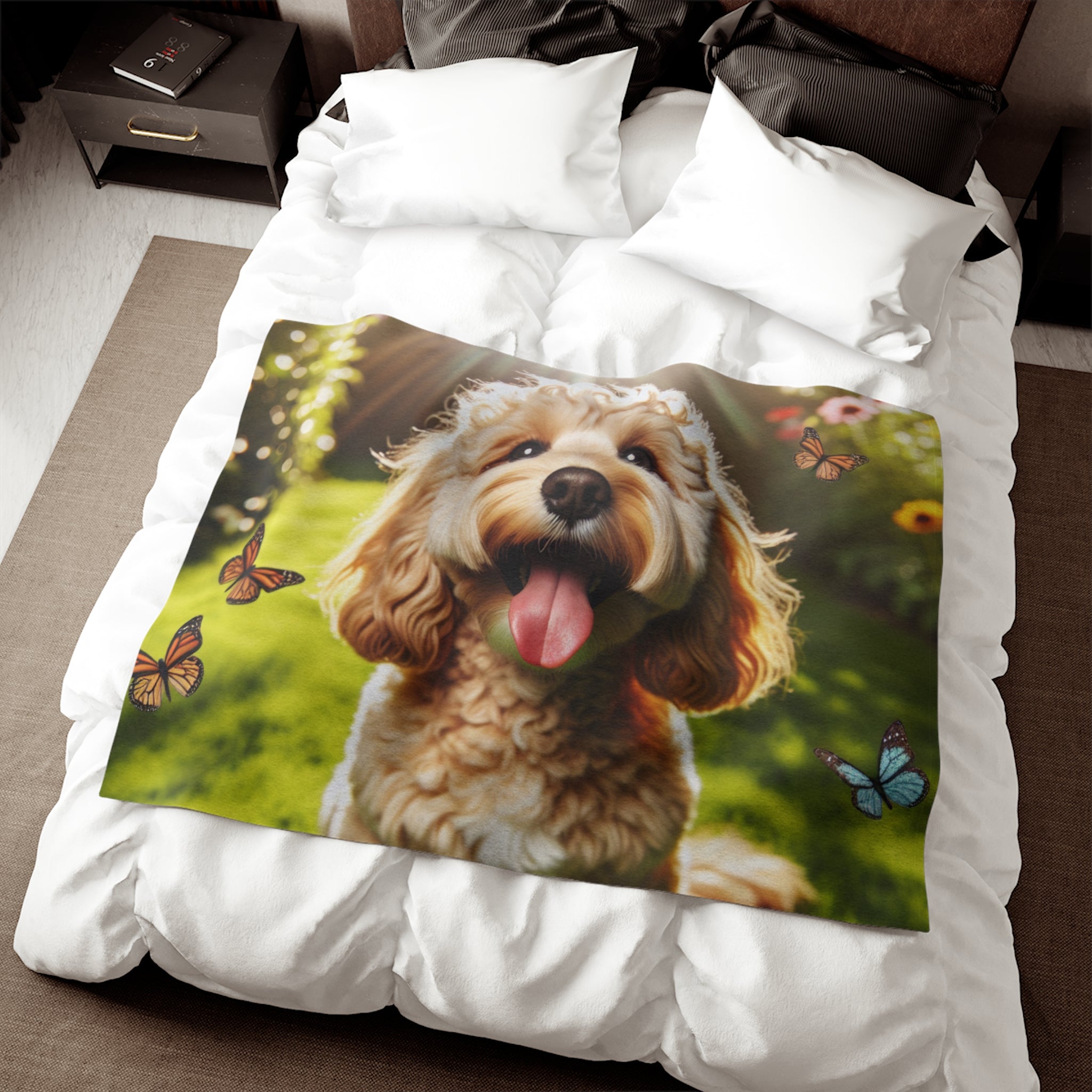 Sweatshirt Blanket – Plush Fleece Throw, 2 Size Options