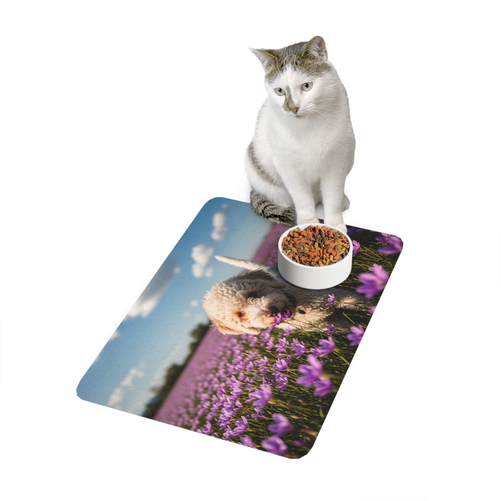Non-Slip Pet Food Mat – Waterproof Feeding Mat for Dogs