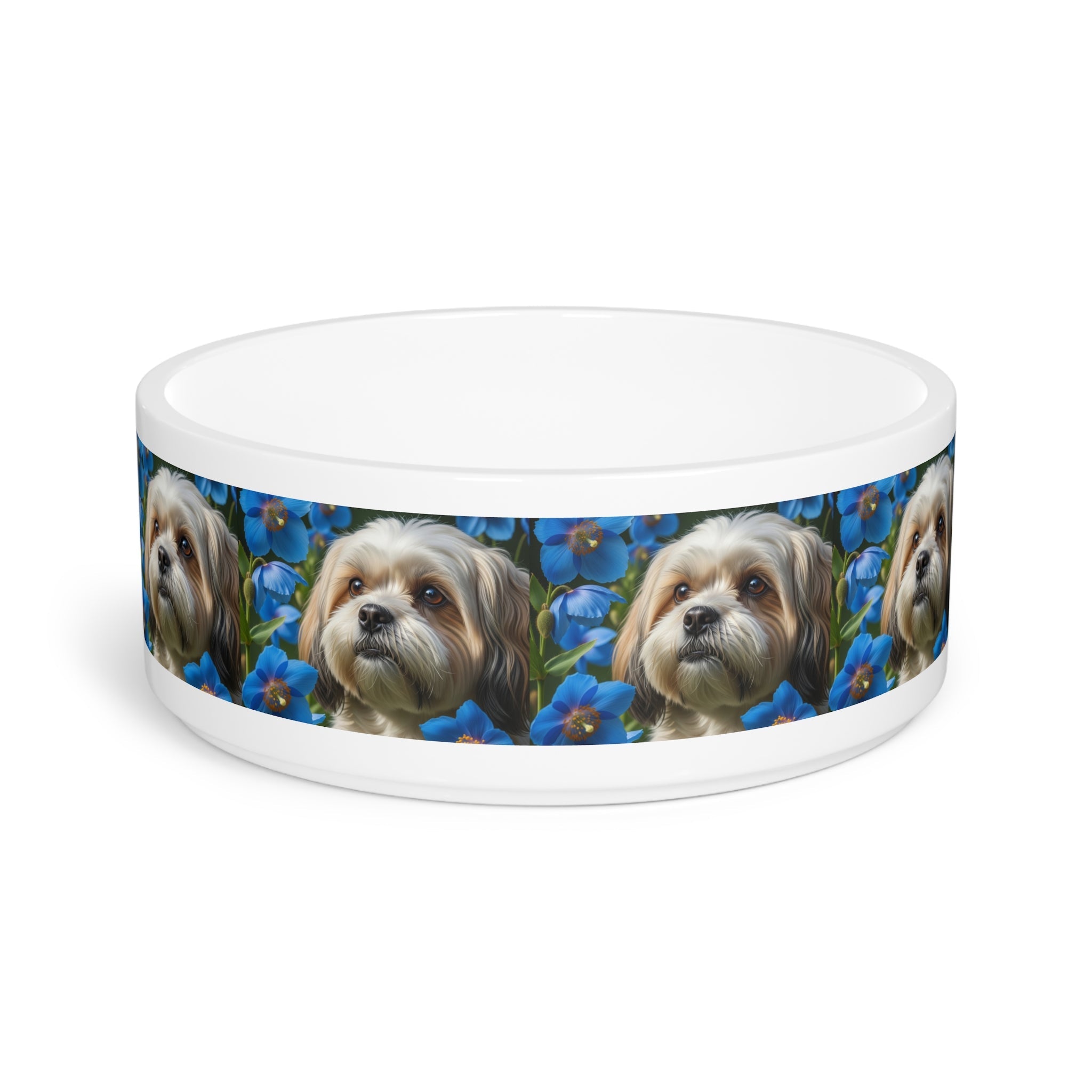 Ceramic Pet Bowl – 16 oz Dog Feeding Bowl