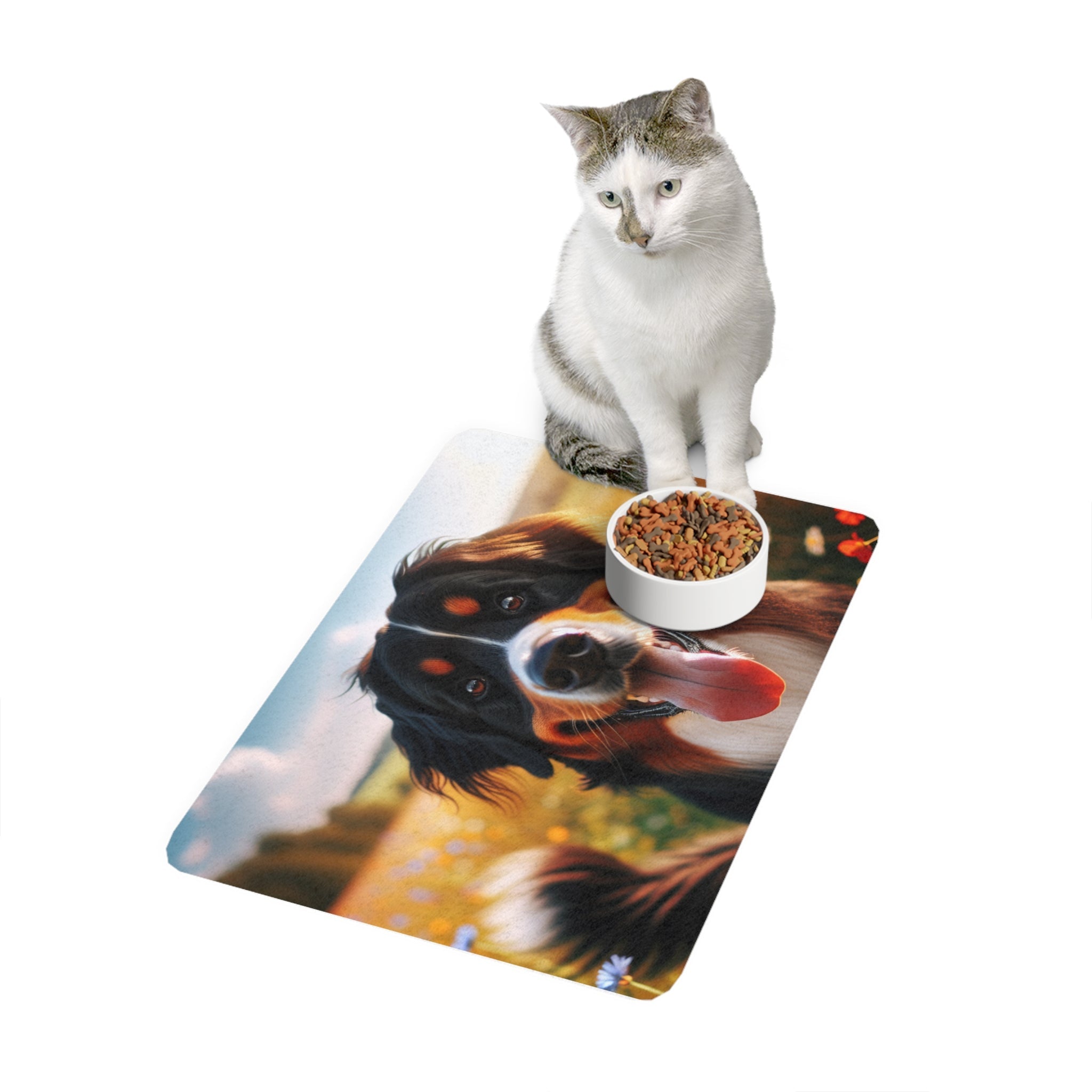 Non-Slip Pet Food Mat – Waterproof Feeding Mat for Dogs