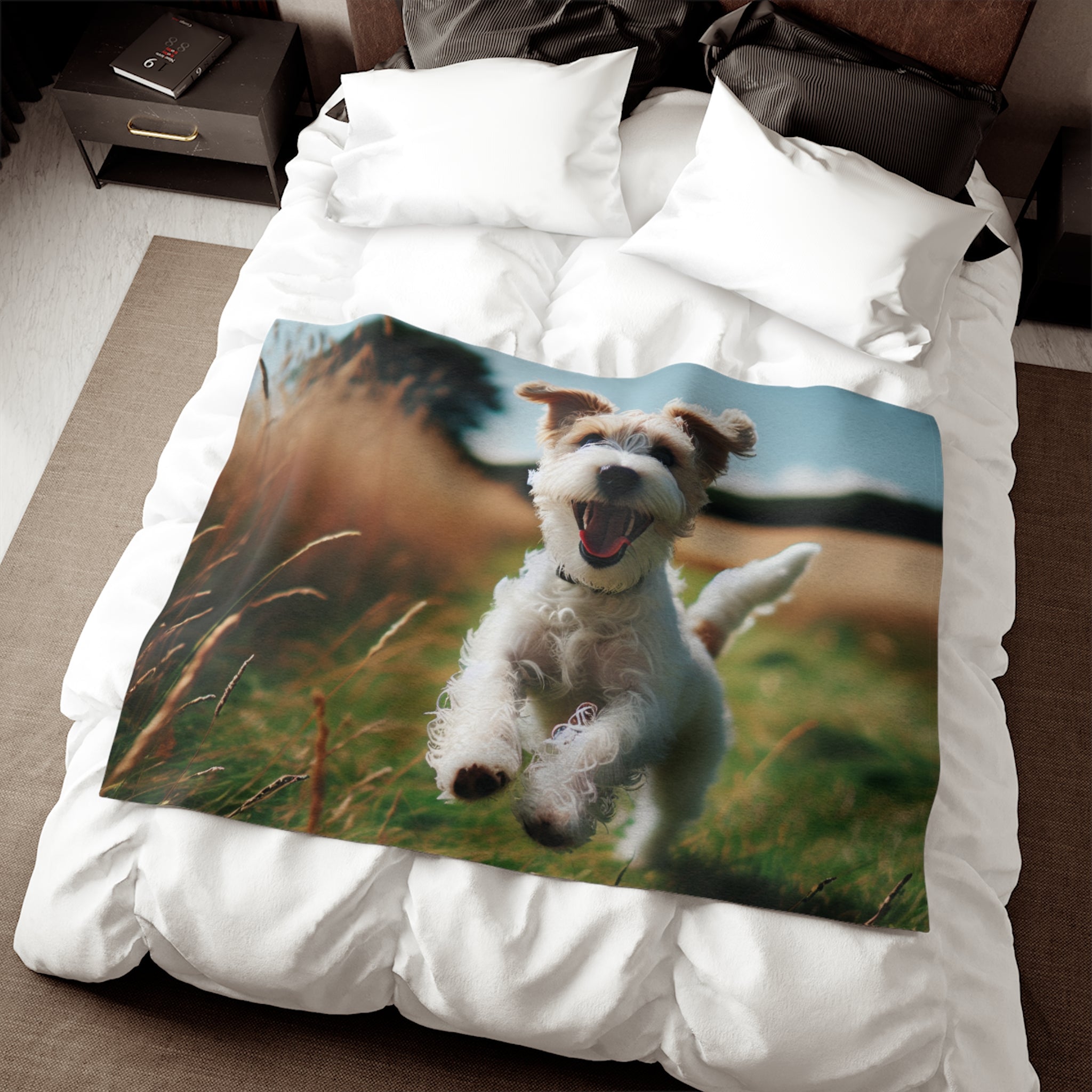 Sweatshirt Blanket – Plush Fleece Throw, 2 Size Options