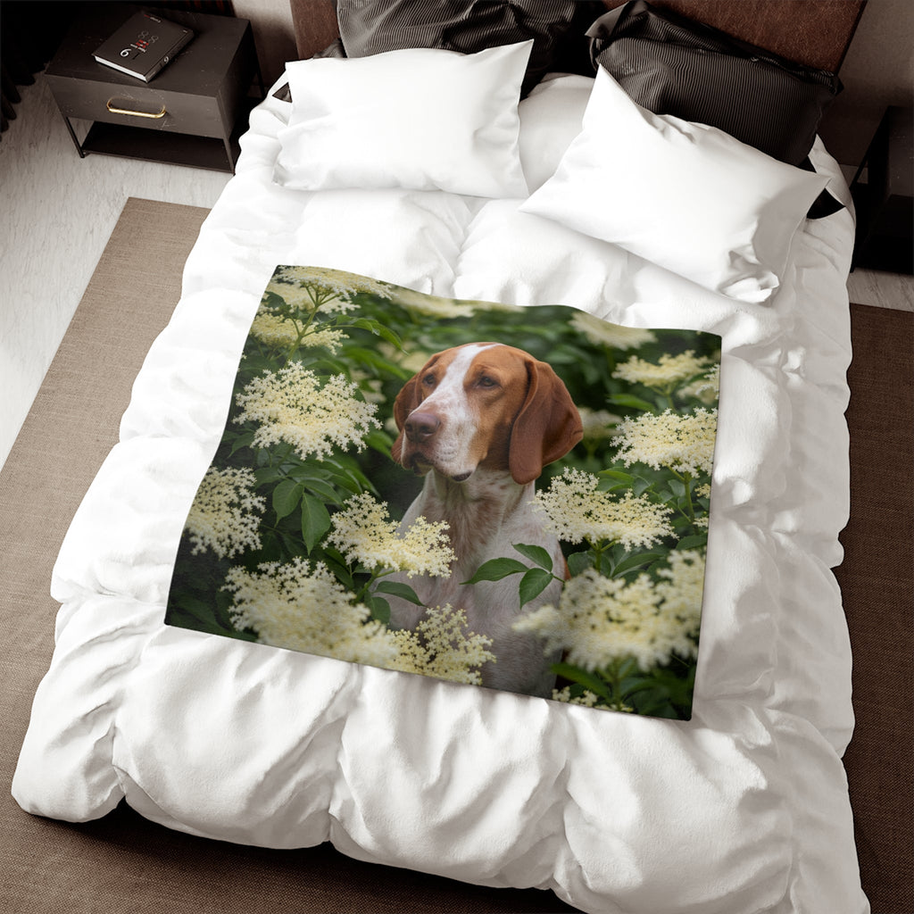 Sweatshirt Blanket – Plush Fleece Throw, 2 Size Options
