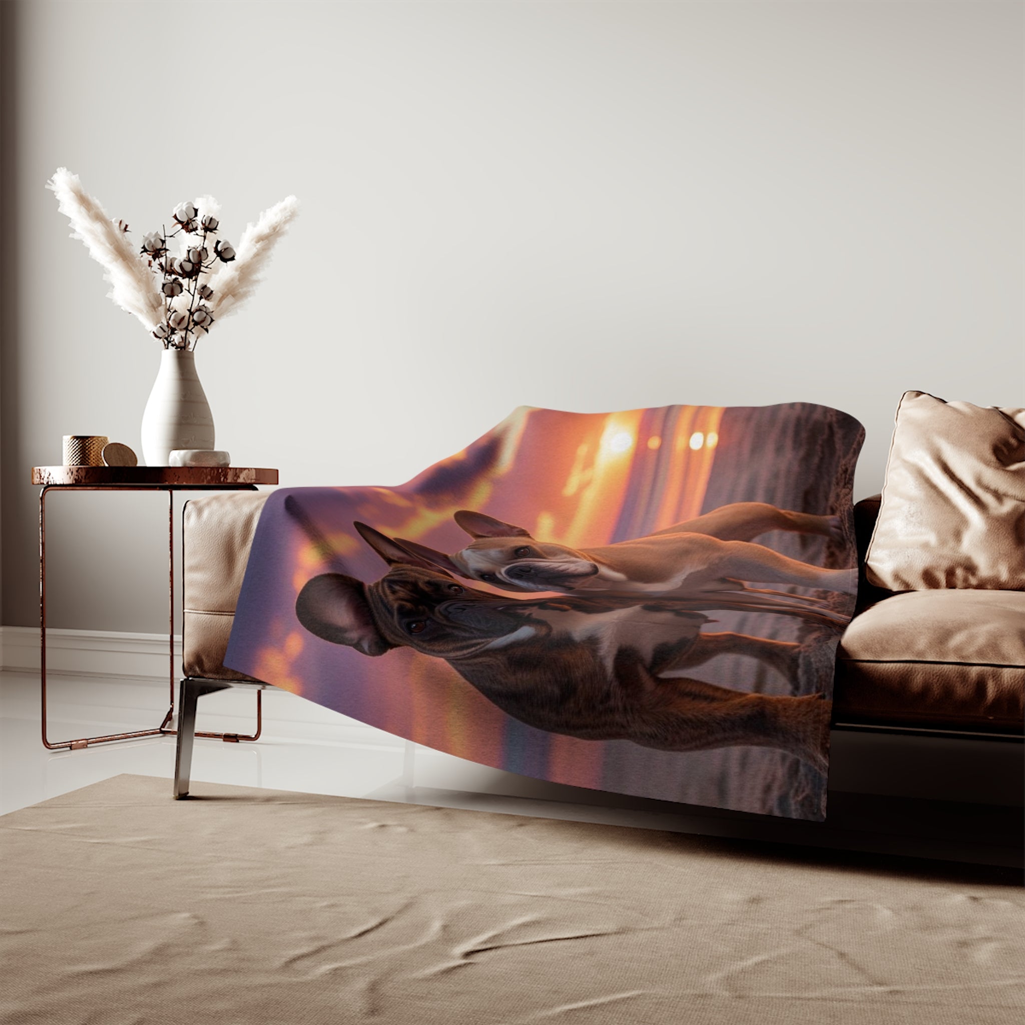Sweatshirt Blanket – Plush Fleece Throw, 2 Size Options