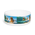 Ceramic Pet Bowl – 16 oz Dog Feeding Bowl