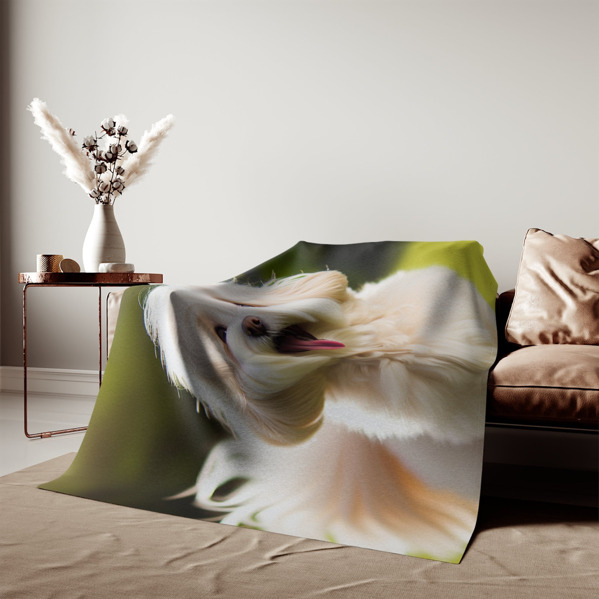 Sweatshirt Blanket – Plush Fleece Throw, 2 Size Options