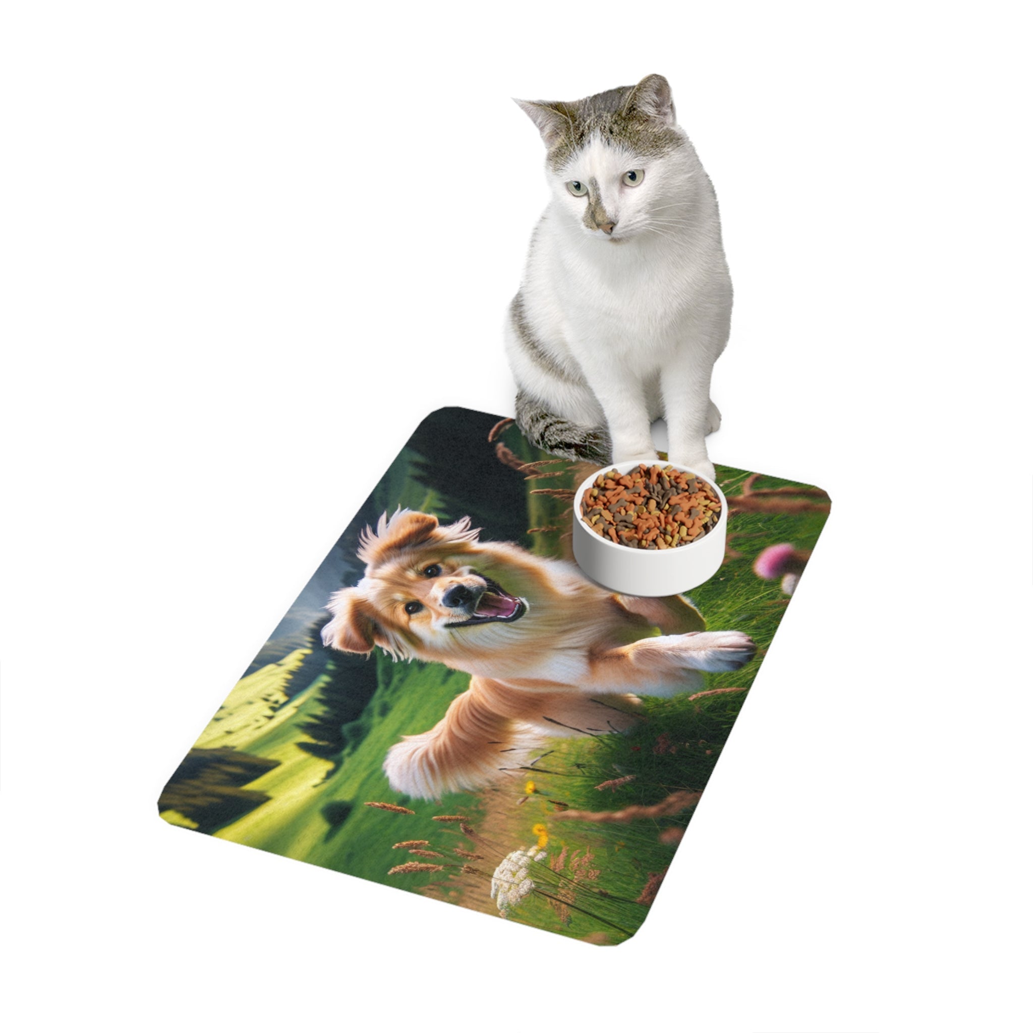 Non-Slip Pet Food Mat – Waterproof Feeding Mat for Dogs