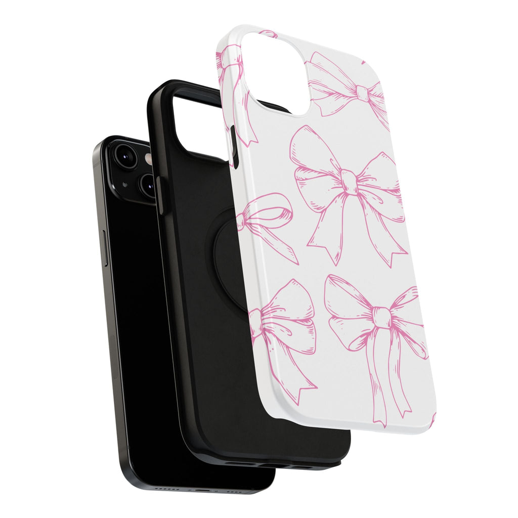 Customizable: Cute Bow Pattern Phone Case