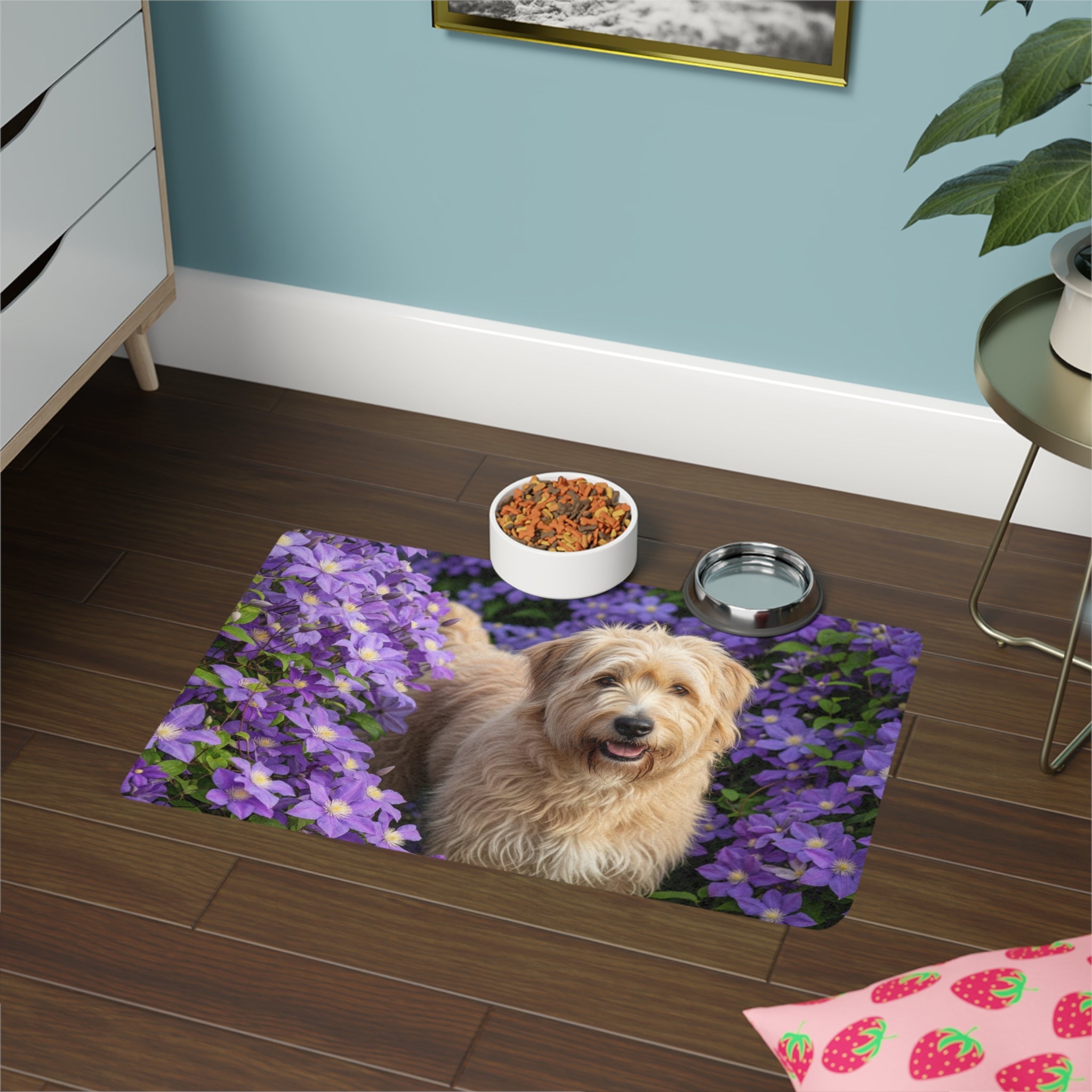 Non-Slip Pet Food Mat – Waterproof Feeding Mat for Dogs