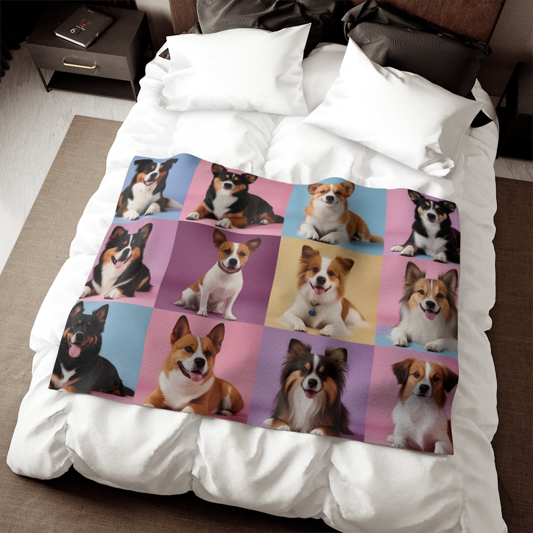 Sweatshirt Blanket – Plush Fleece Throw, 2 Size Options
