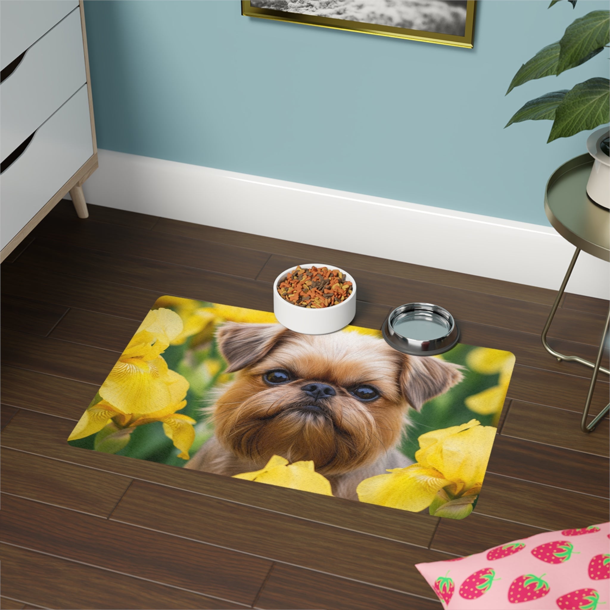 Non-Slip Pet Food Mat – Waterproof Feeding Mat for Dogs