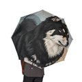 48" Semi-Automatic Umbrella – Windproof Large Travel Rain Umbrella