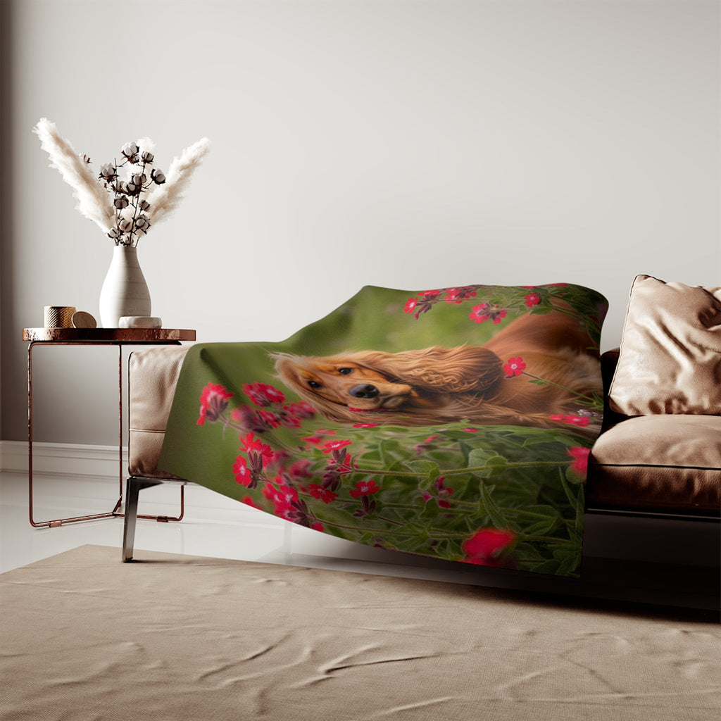 Sweatshirt Blanket – Plush Fleece Throw, 2 Size Options