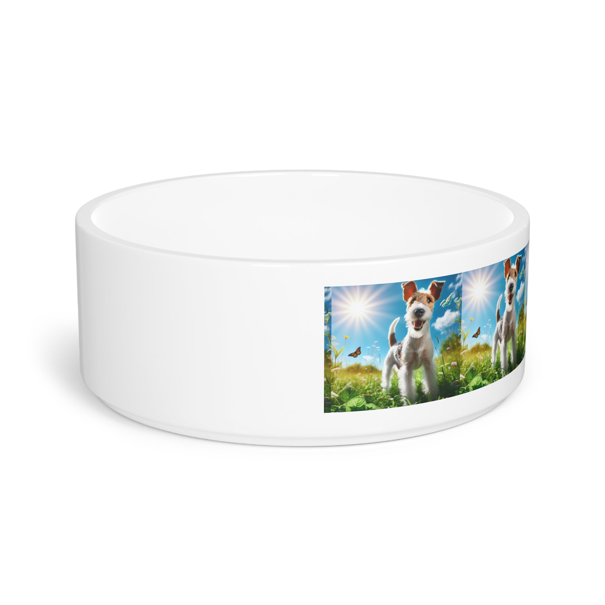 Ceramic Pet Bowl – 16 oz Dog Feeding Bowl