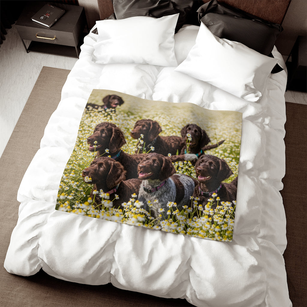 Sweatshirt Blanket – Plush Fleece Throw, 2 Size Options