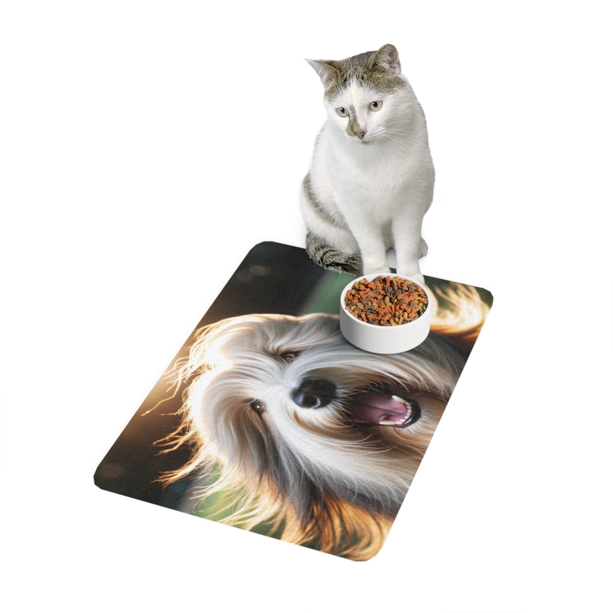Non-Slip Pet Food Mat – Waterproof Feeding Mat for Dogs