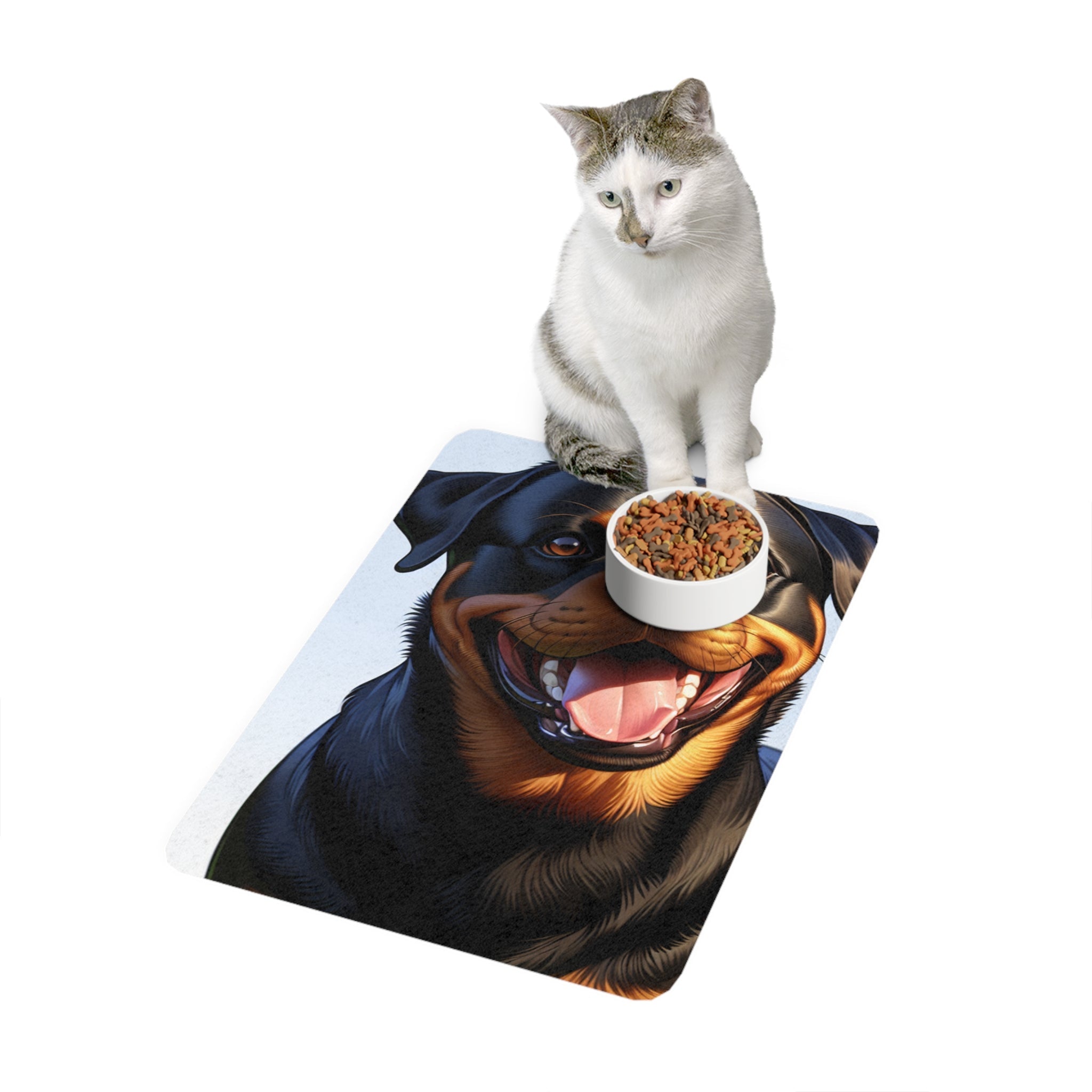 Non-Slip Pet Food Mat – Waterproof Feeding Mat for Dogs