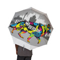 48" Semi-Automatic Umbrella – Windproof Large Travel Rain Umbrella