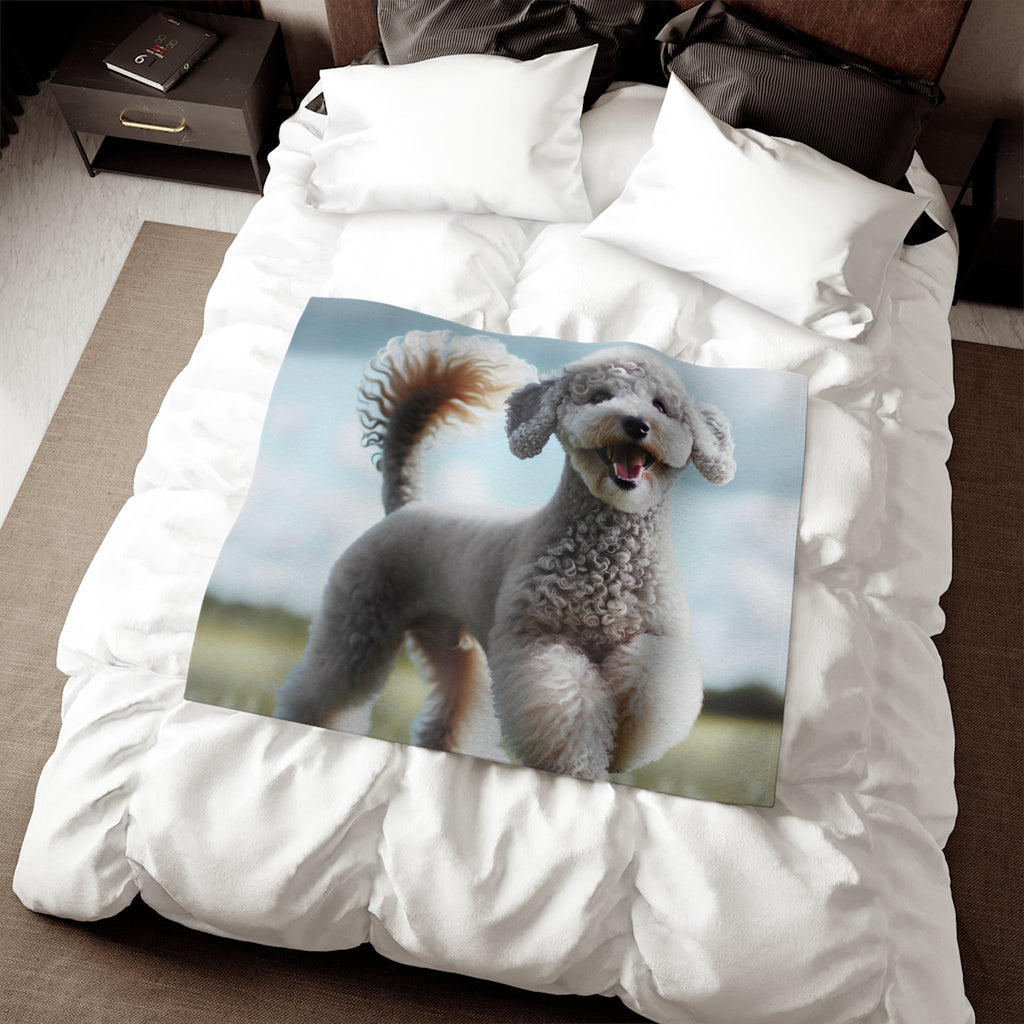 Sweatshirt Blanket – Plush Fleece Throw, 2 Size Options