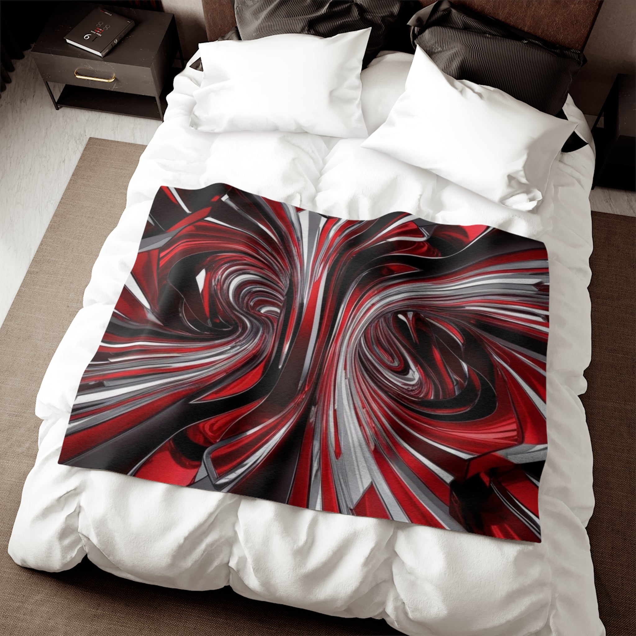 Sweatshirt Blanket – Plush Fleece Throw, 2 Size Options