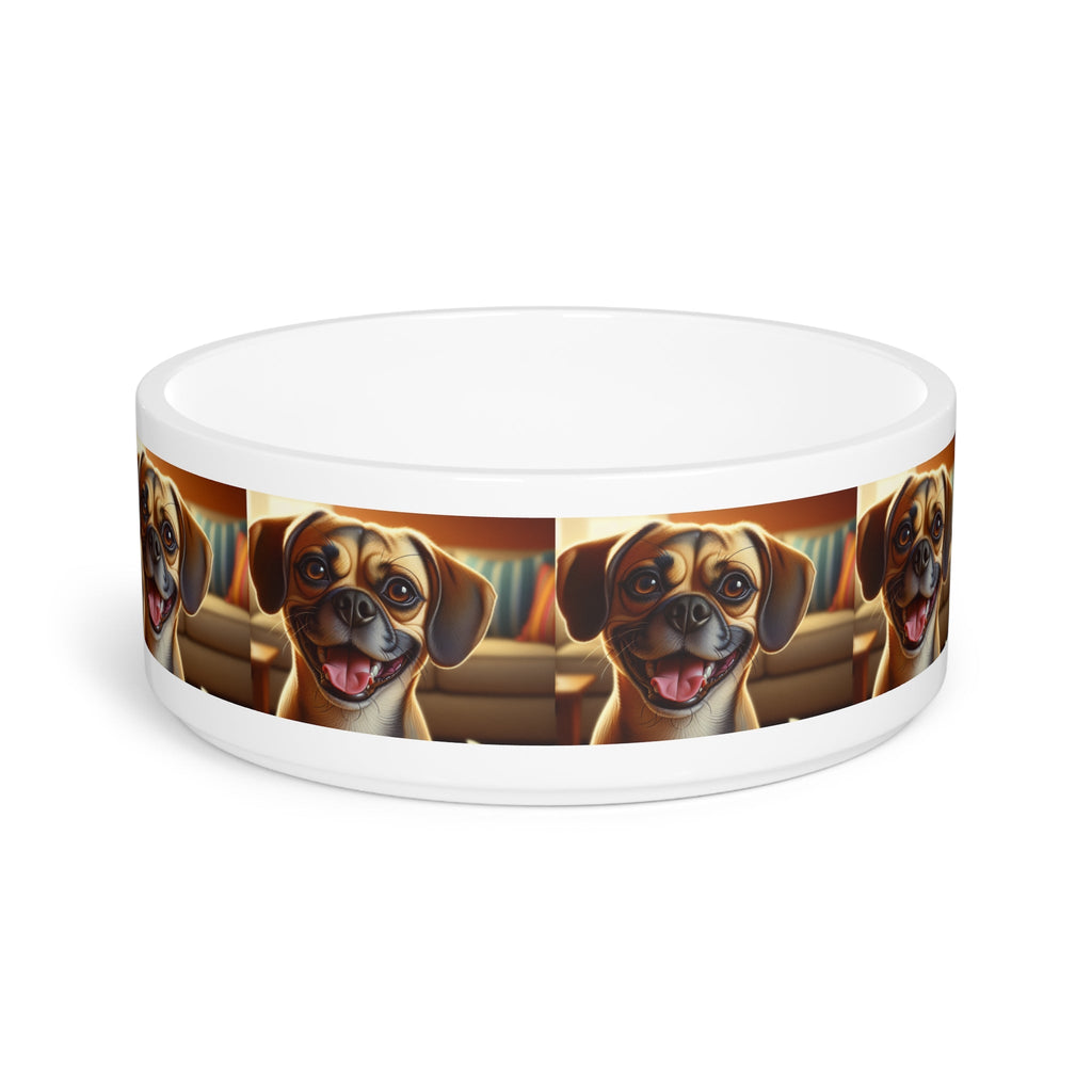 Ceramic Pet Bowl – 16 oz Dog Feeding Bowl