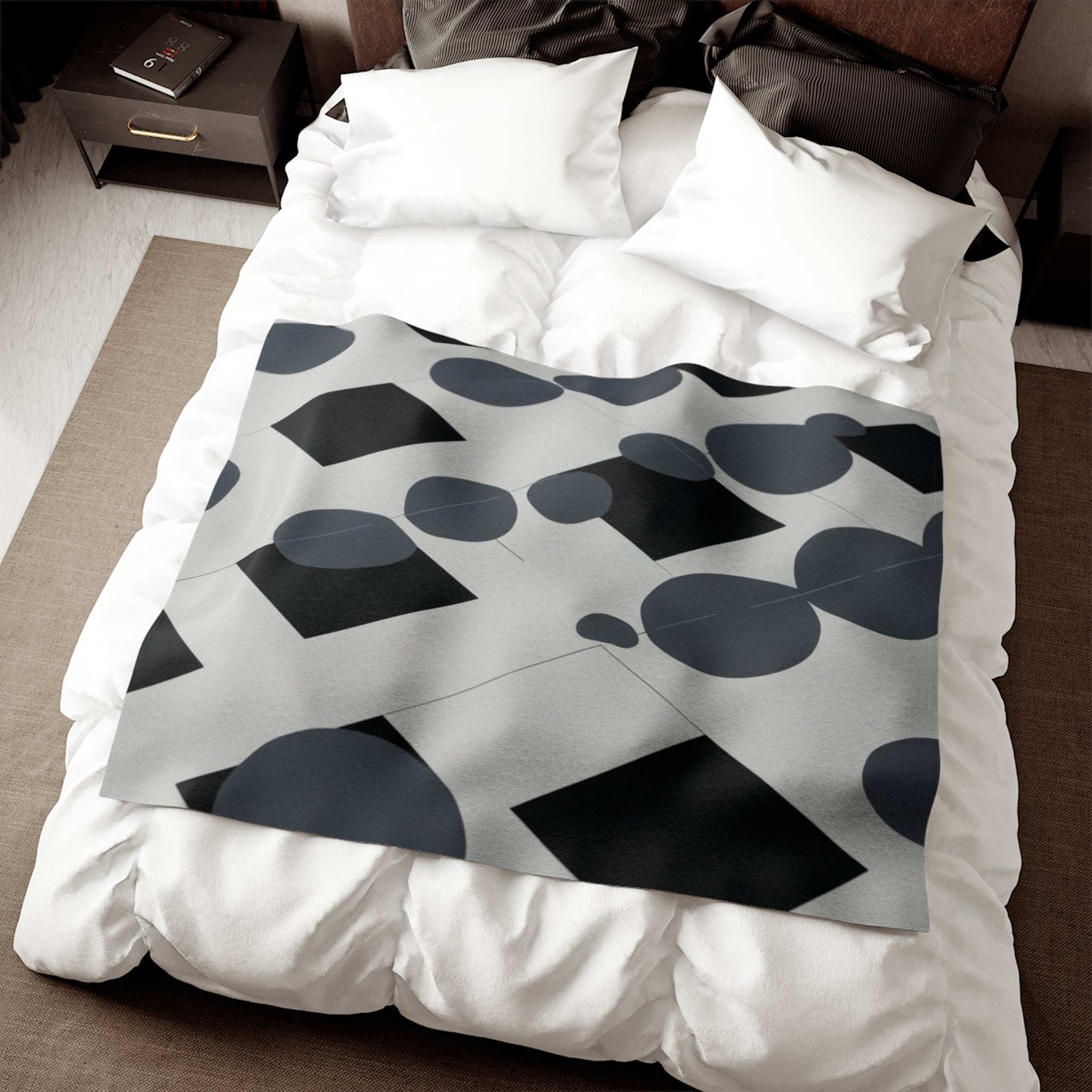 Sweatshirt Blanket – Plush Fleece Throw, 2 Size Options