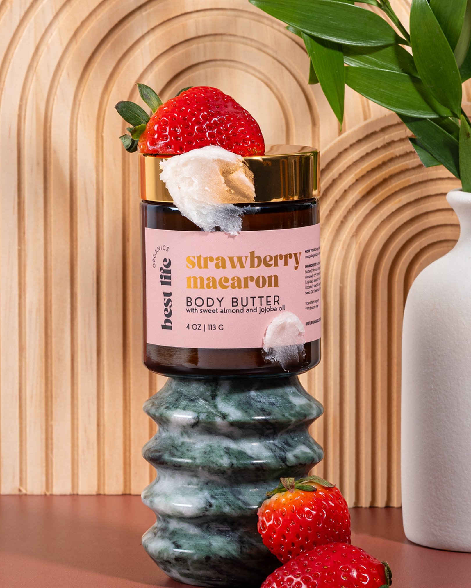 Strawberry Macaron Body Butter
