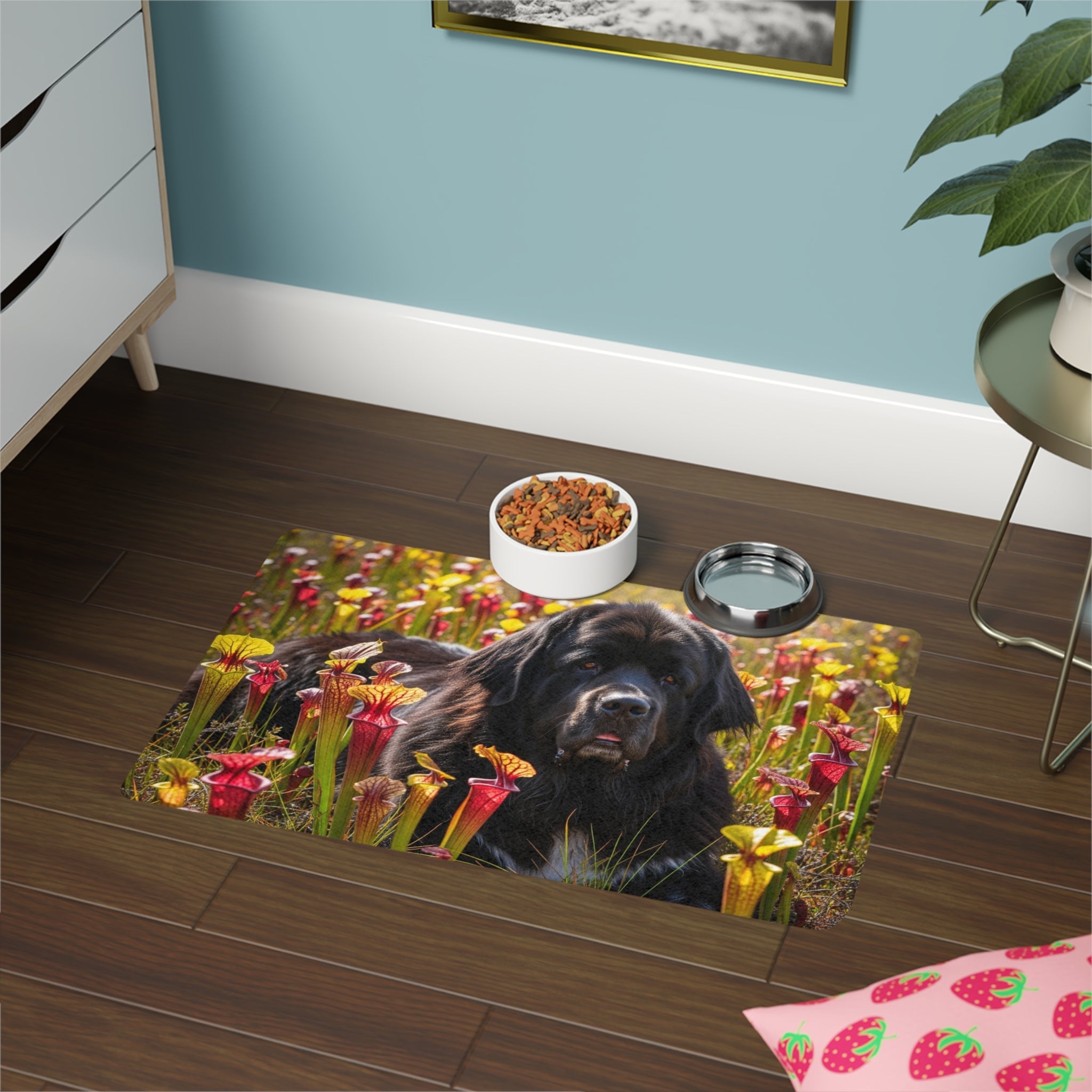 Non-Slip Pet Food Mat – Waterproof Feeding Mat for Dogs