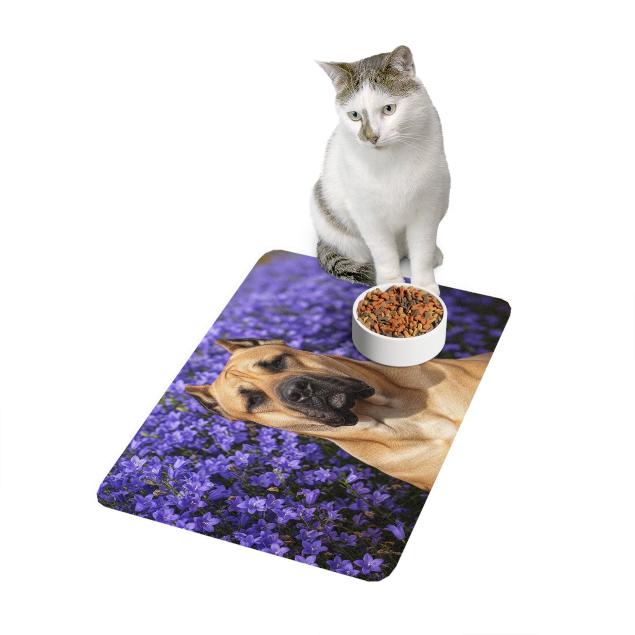 Non-Slip Pet Food Mat – Waterproof Feeding Mat for Dogs