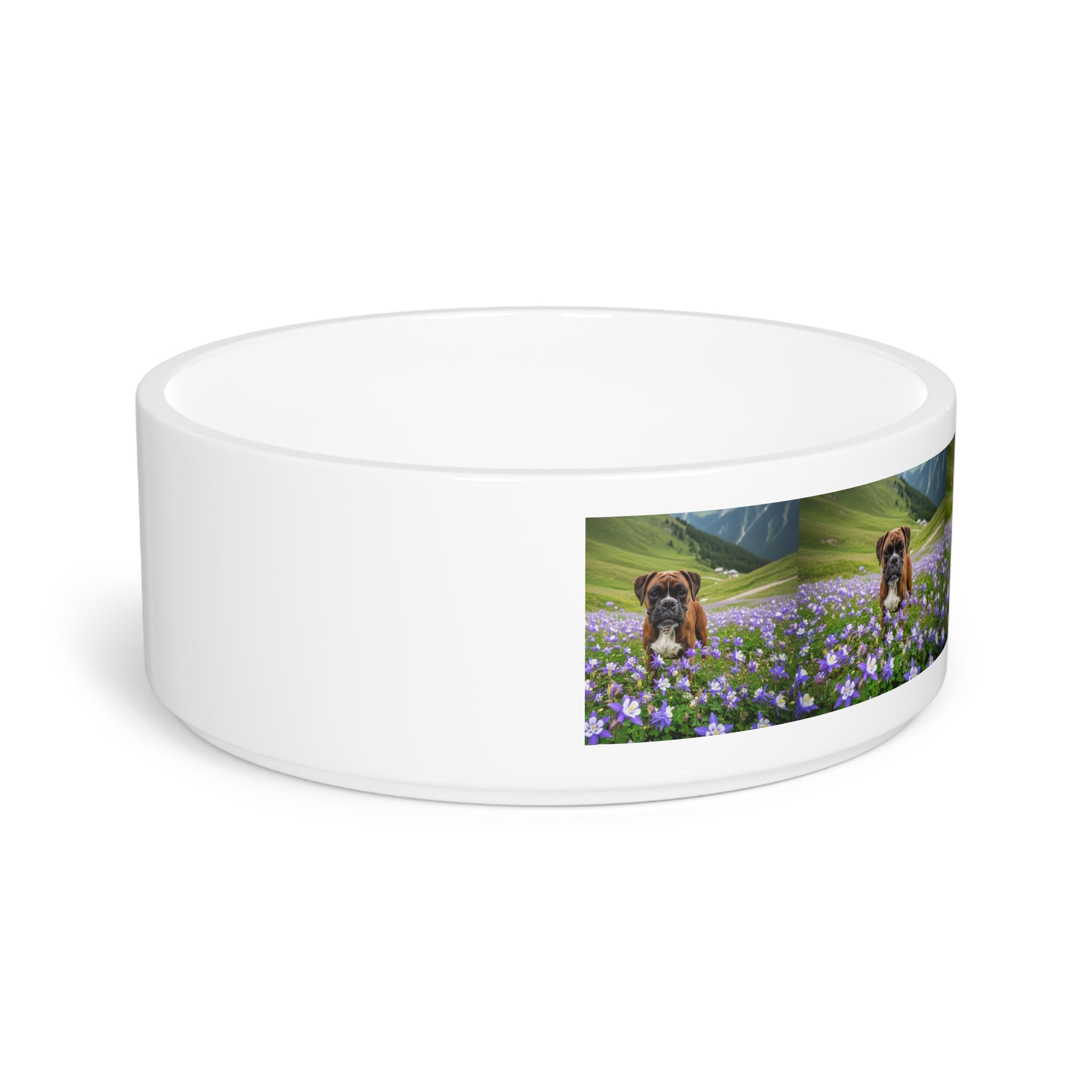 Ceramic Pet Bowl – 16 oz Dog Feeding Bowl