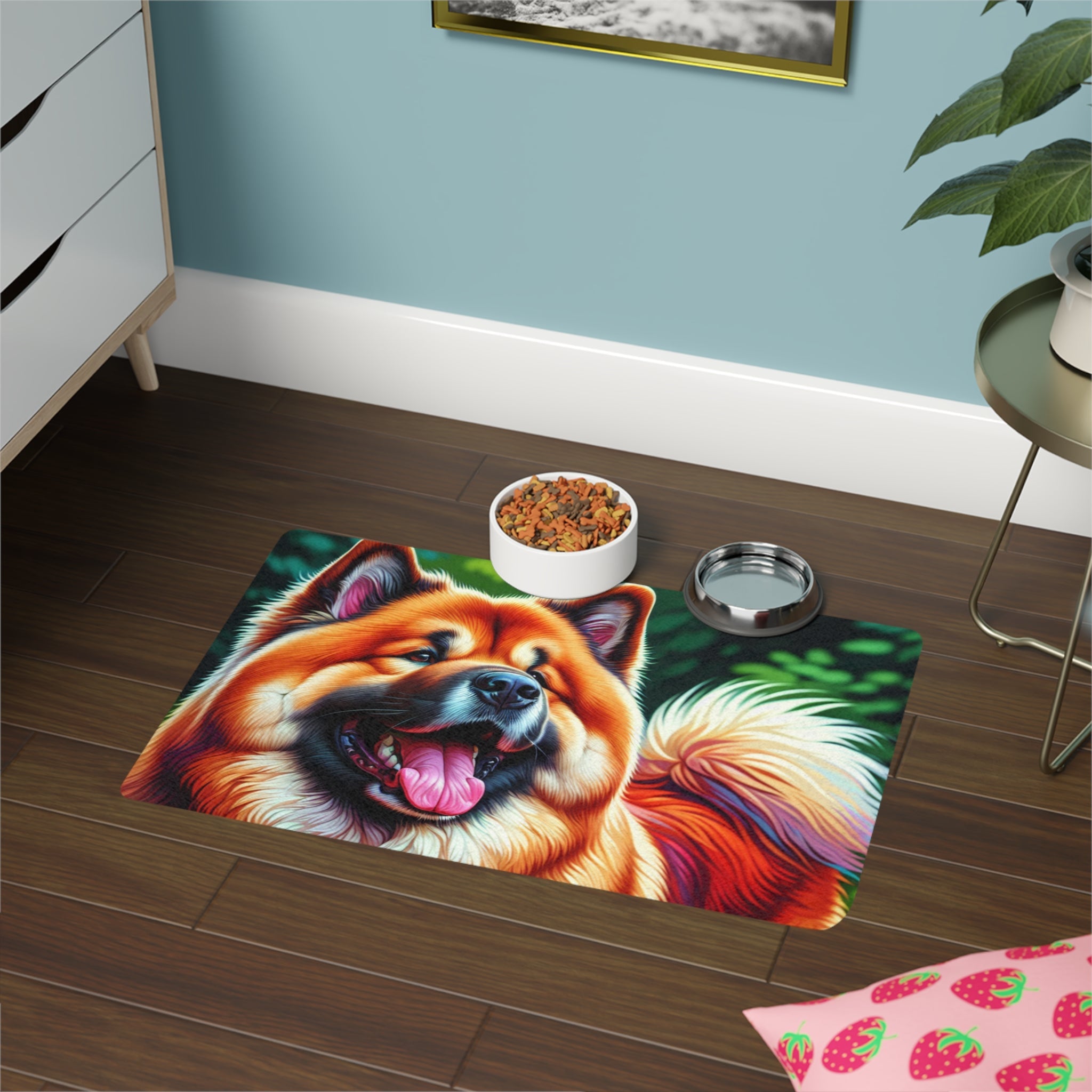 Non-Slip Pet Food Mat – Waterproof Feeding Mat for Dogs