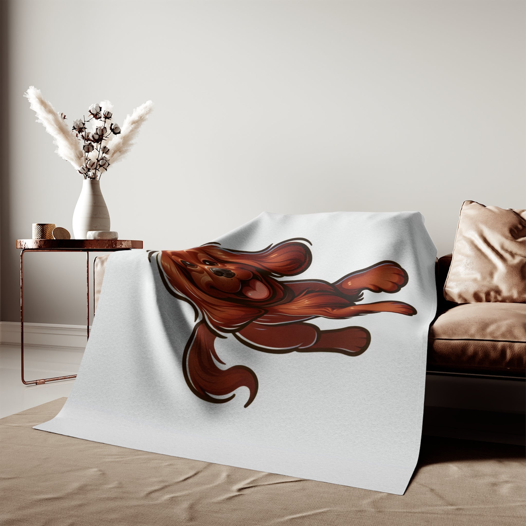Sweatshirt Blanket – Plush Fleece Throw, 2 Size Options