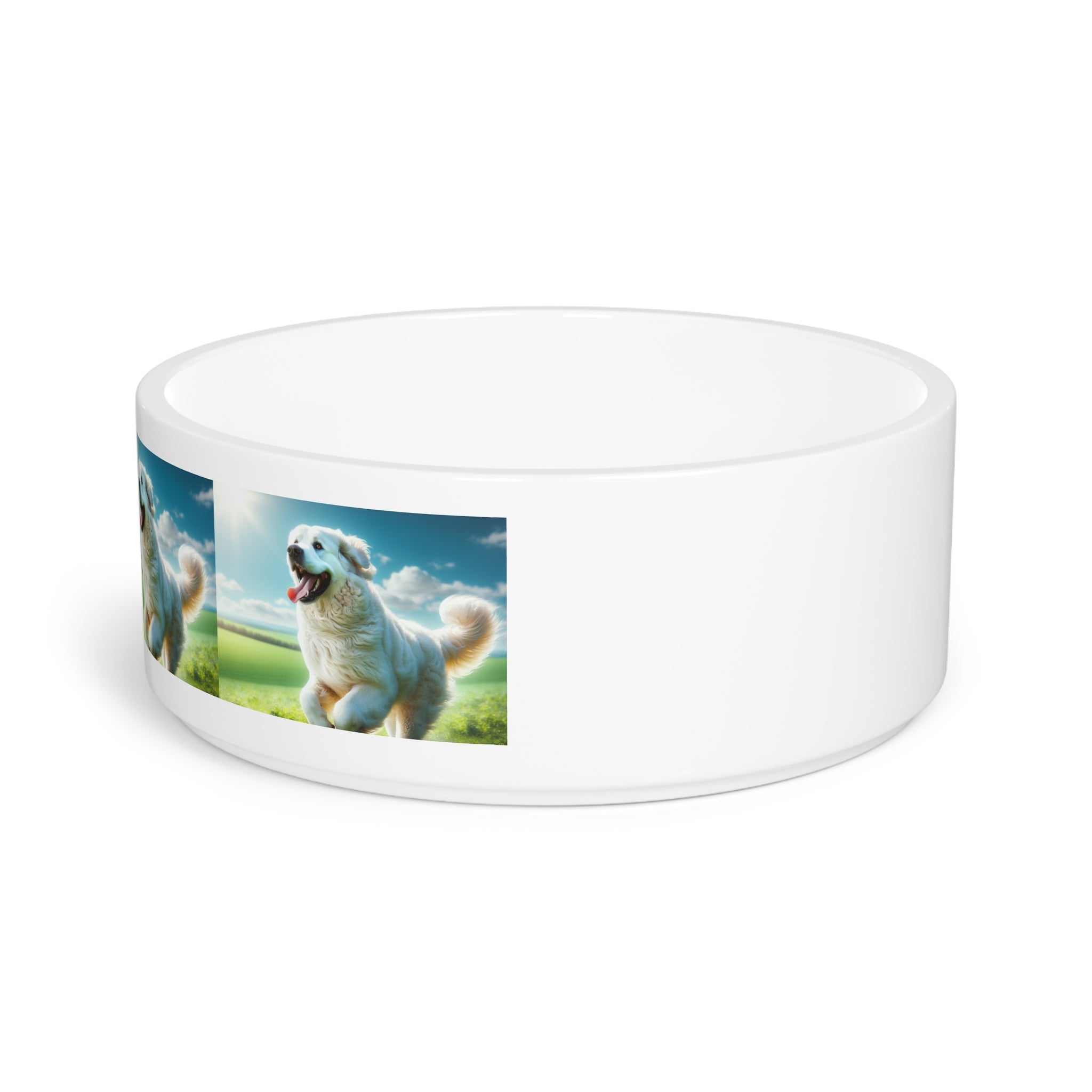 Ceramic Pet Bowl – 16 oz Dog Feeding Bowl