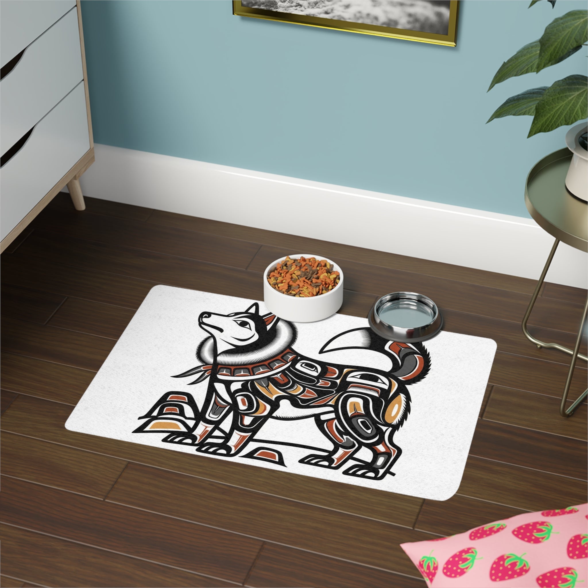 Non-Slip Pet Food Mat – Waterproof Feeding Mat for Dogs