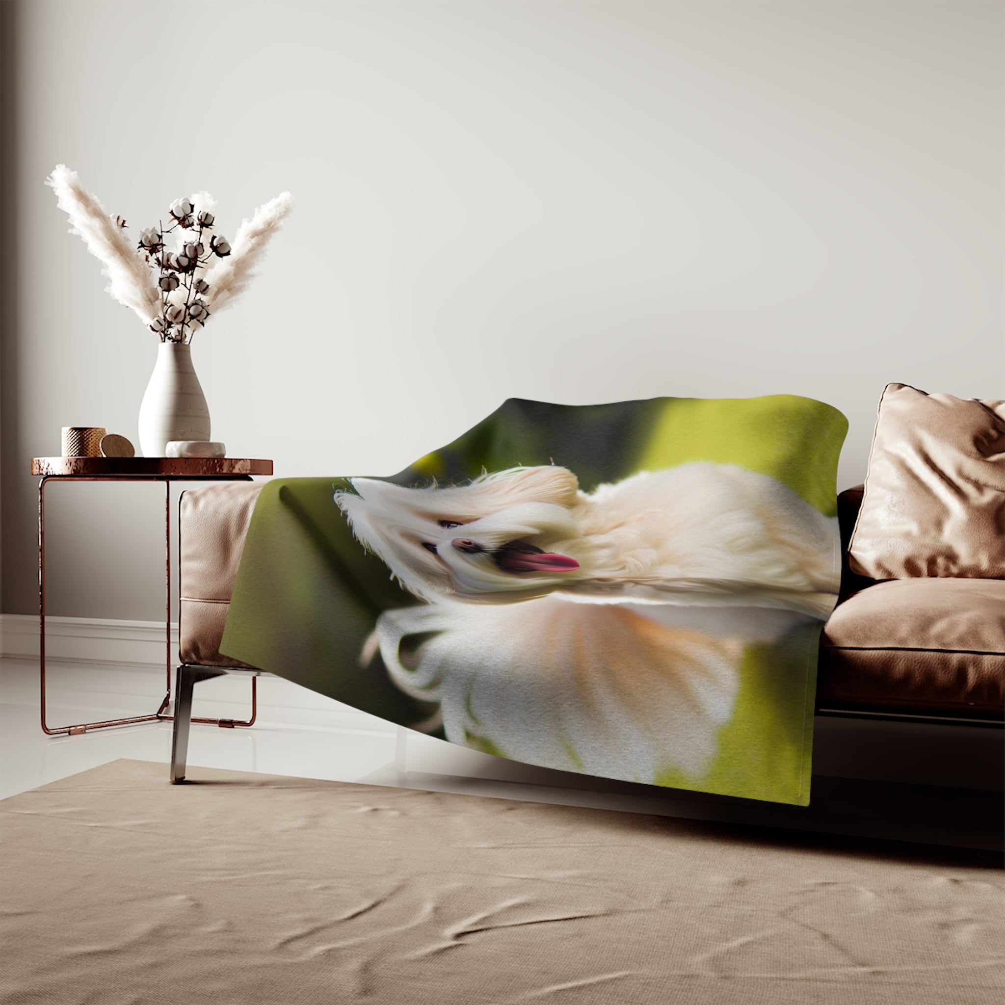 Sweatshirt Blanket – Plush Fleece Throw, 2 Size Options