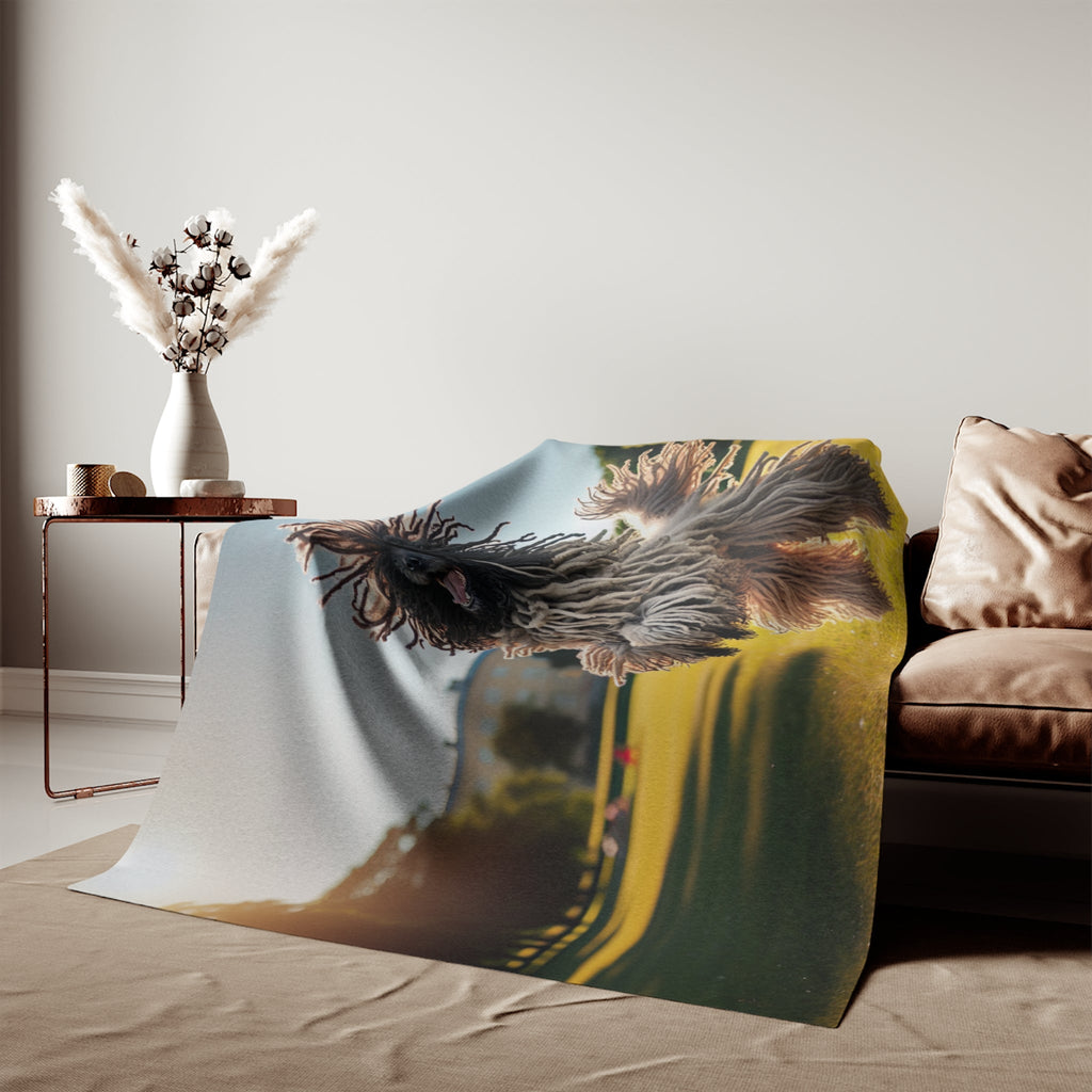Sweatshirt Blanket – Plush Fleece Throw, 2 Size Options