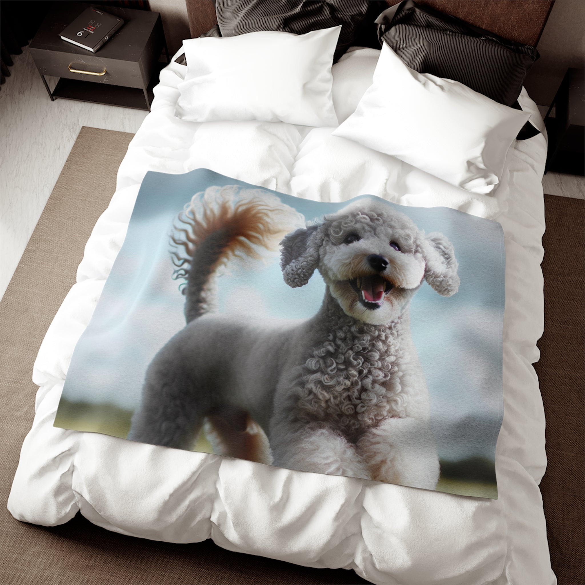 Sweatshirt Blanket – Plush Fleece Throw, 2 Size Options