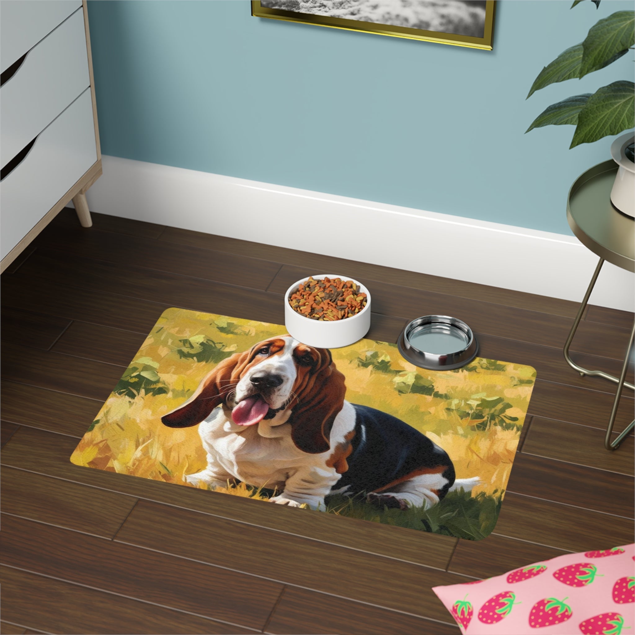Non-Slip Pet Food Mat – Waterproof Feeding Mat for Dogs