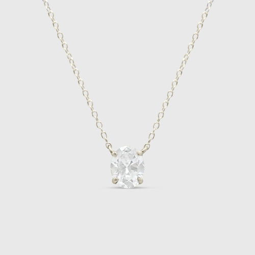 "Zara" Necklace - Moissanite Collection