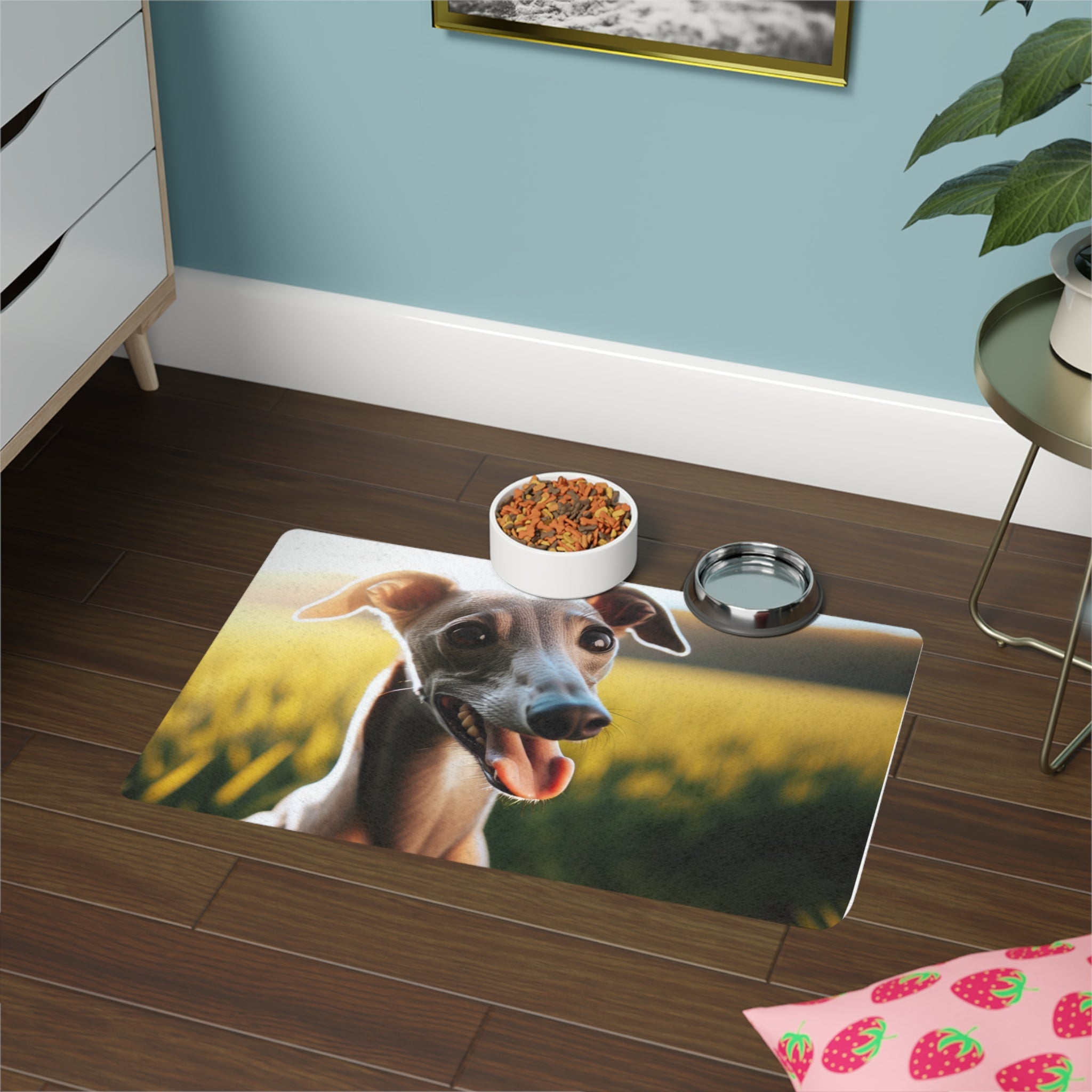 Non-Slip Pet Food Mat – Waterproof Feeding Mat for Dogs