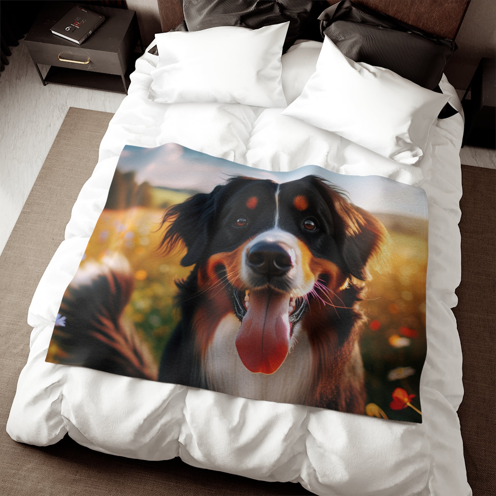 Sweatshirt Blanket – Plush Fleece Throw, 2 Size Options