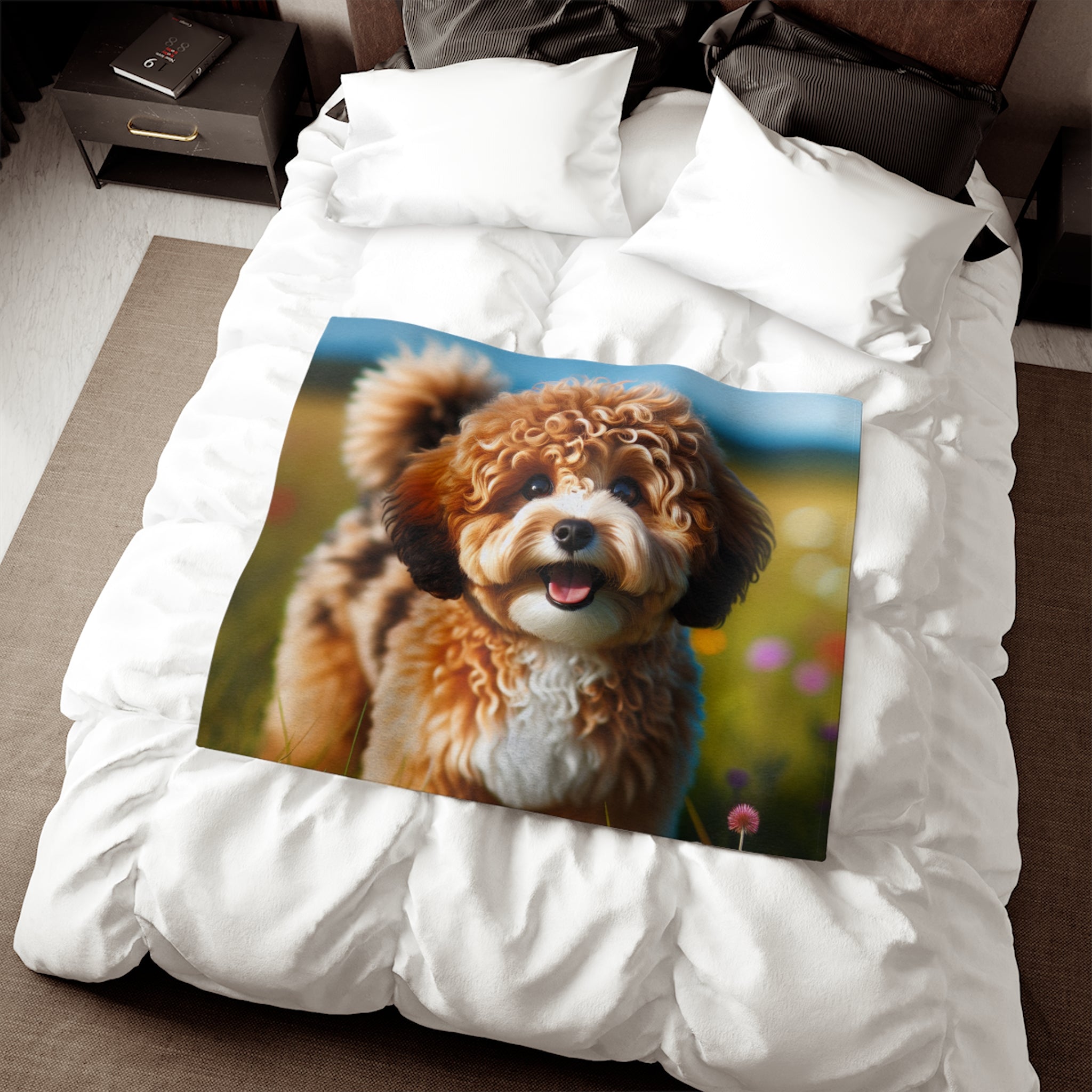 Sweatshirt Blanket – Plush Fleece Throw, 2 Size Options