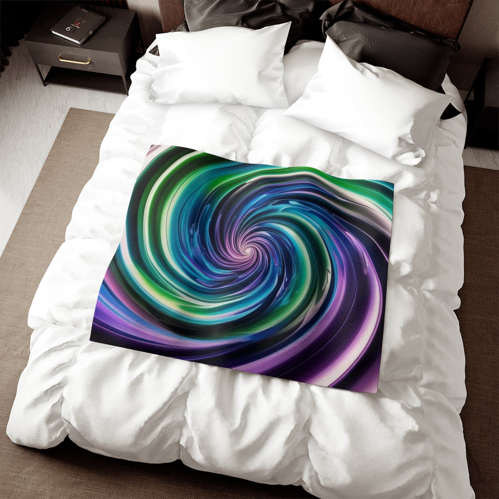 Sweatshirt Blanket – Plush Fleece Throw, 2 Size Options